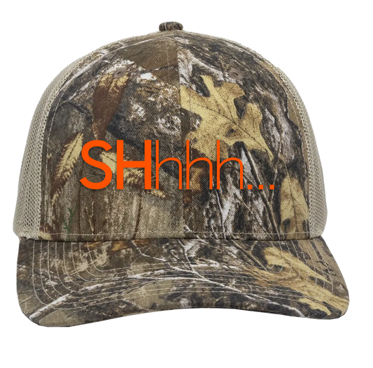 SHhhhh Camo Hat